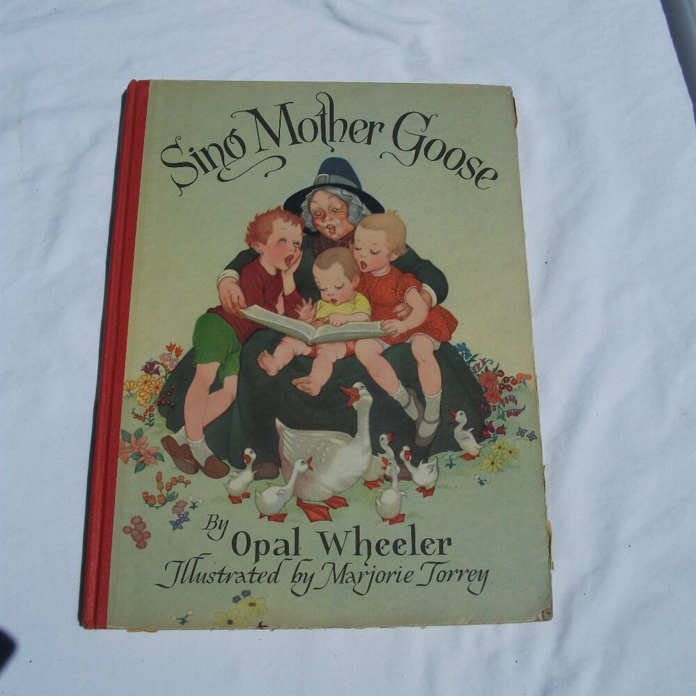 Temporarily unavailable: Sing Mother Goose Vintage book